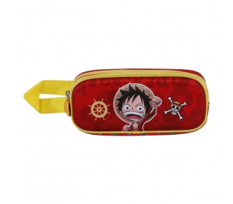 Portatodo 3D Luffy One Piece doble