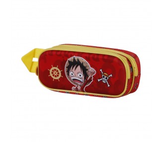 Portatodo 3D Luffy One Piece doble
