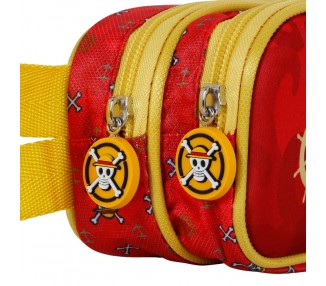 Portatodo 3D Luffy One Piece doble