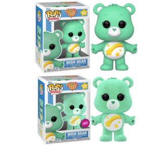 Pack 6 figuras POP Care Bears 40th Anniversary Wish Bear 5 + 1 Chase