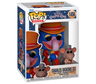 Figura POP Disney The Muppet Christmas Carol Charles Dickens with Rizzo