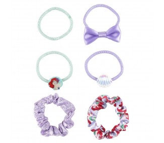 Blister 6 coleteros La Sirenita Disney