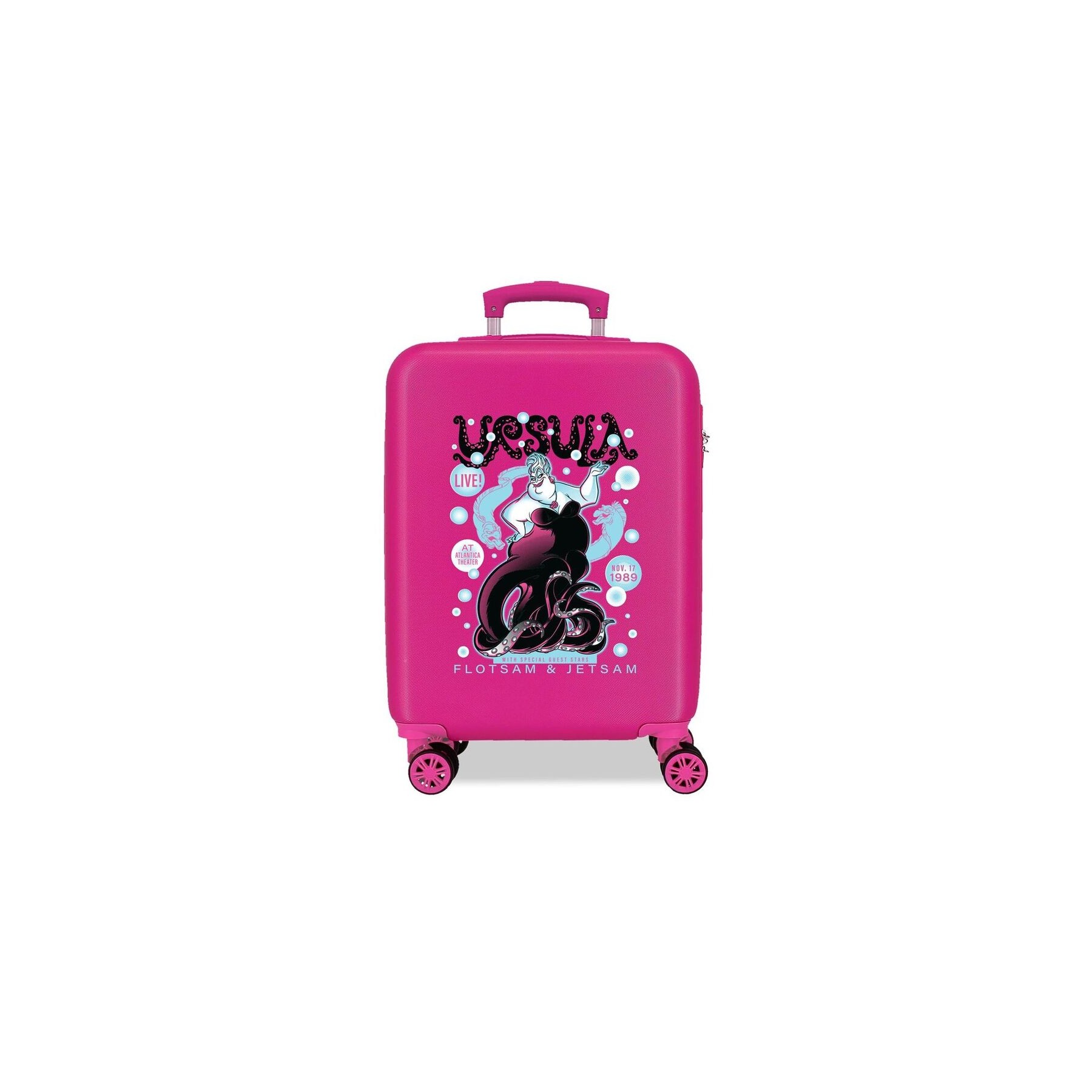 Maleta trolley ABS Ursula La Sirenita Disney 55cm