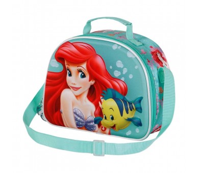 Bolsa portameriendas 3D Sea Ariel La Sirenita Disney