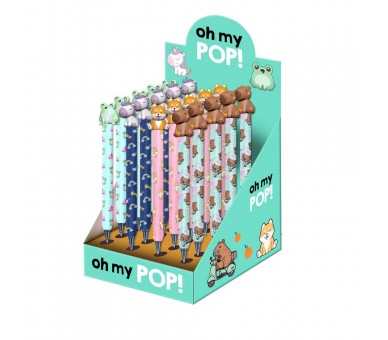 Boligrafo Gel borrable Oh My Pop! surtido
