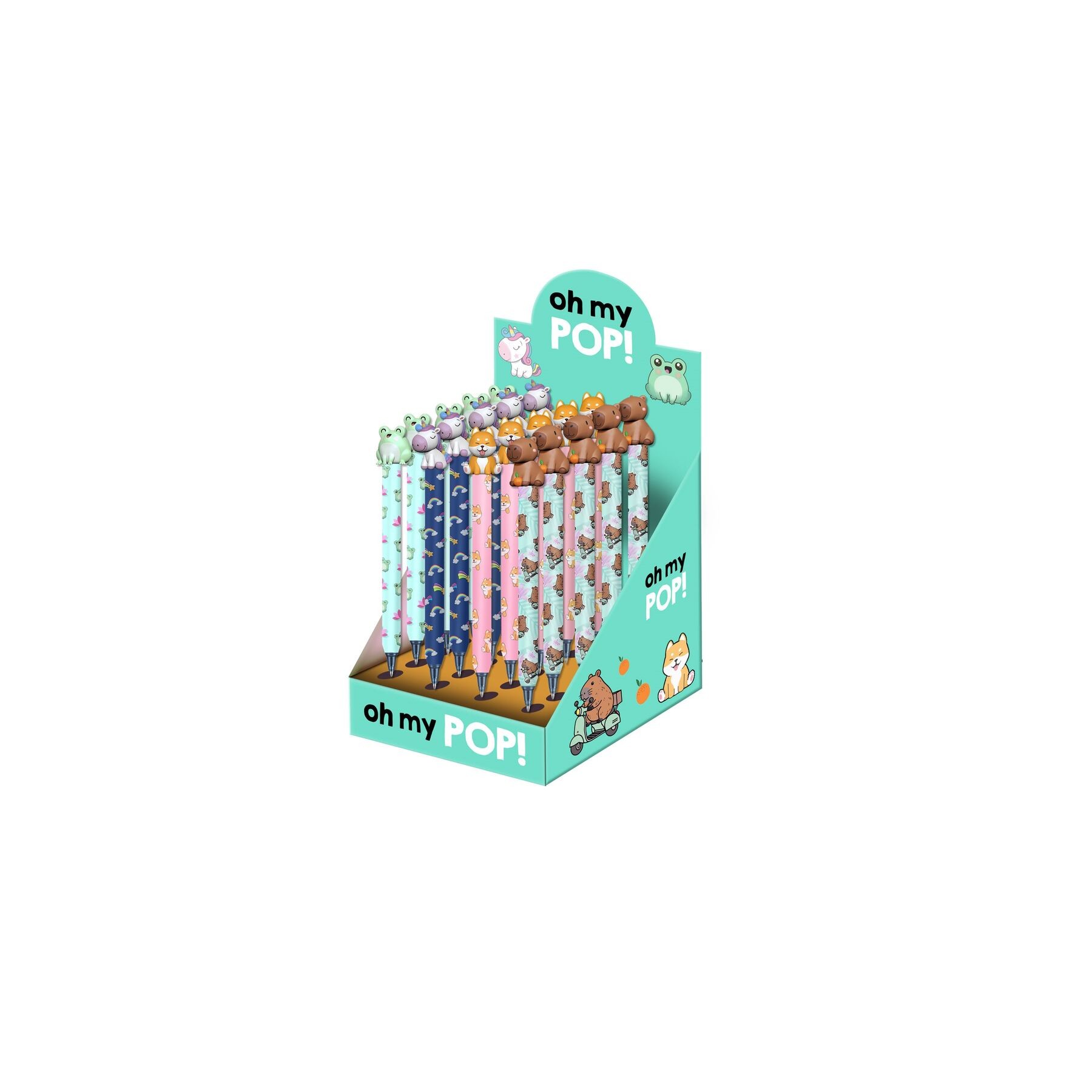 Boligrafo Gel borrable Oh My Pop! surtido