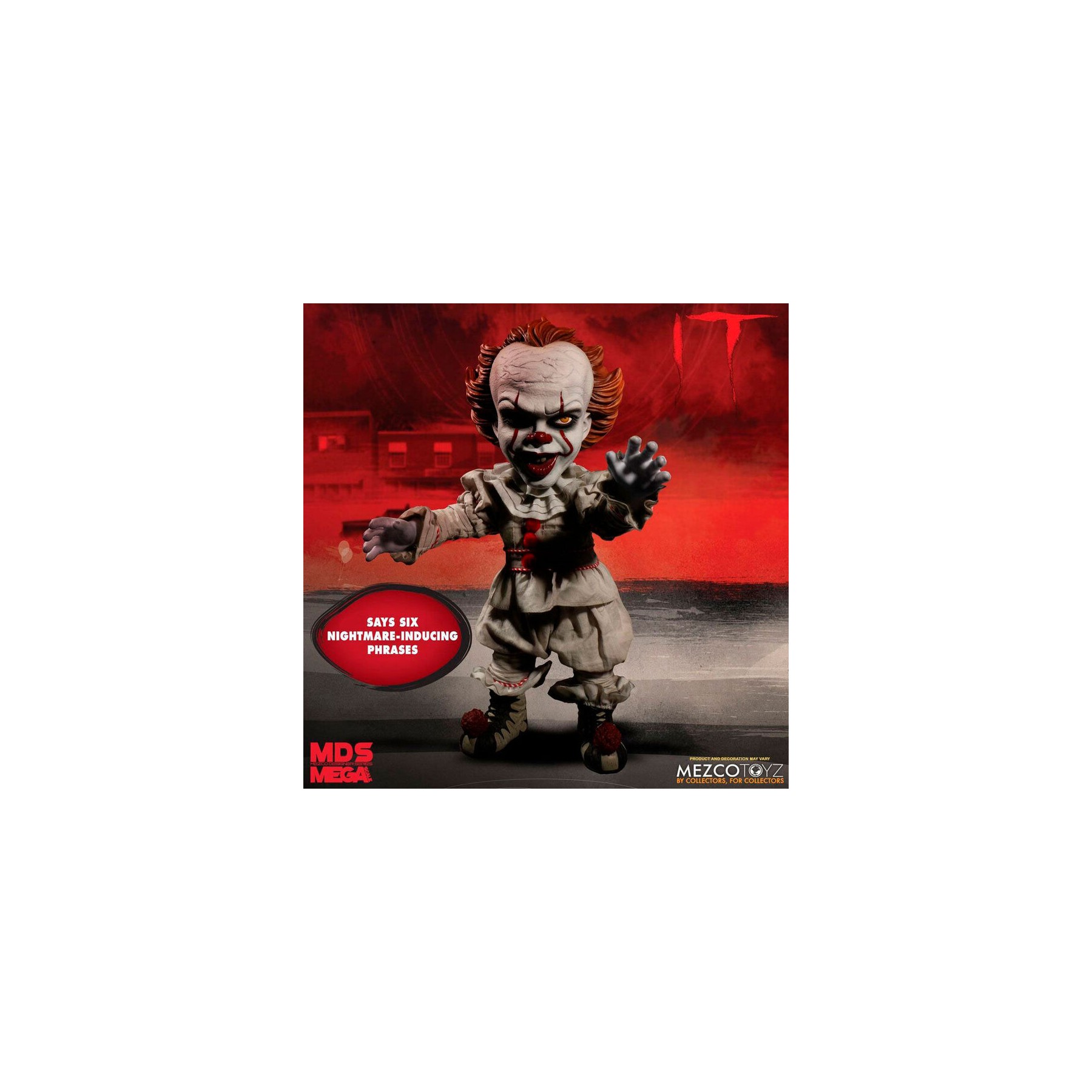 Peluche muñeco parlante Pennywise IT 38cm ingles