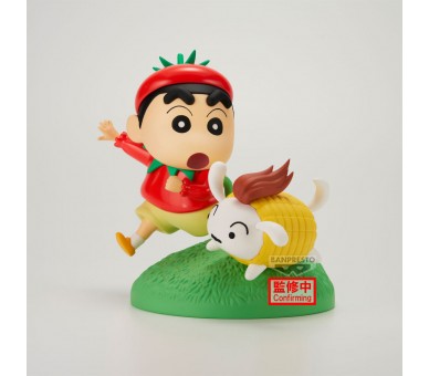 Figura Shinnosuke Vegetable Costume Crayon Shinchan 10cm