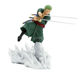 Figura Roronoa Zoro Senkozekkei One Piece 15cm