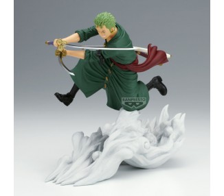 Figura Roronoa Zoro Senkozekkei One Piece 15cm