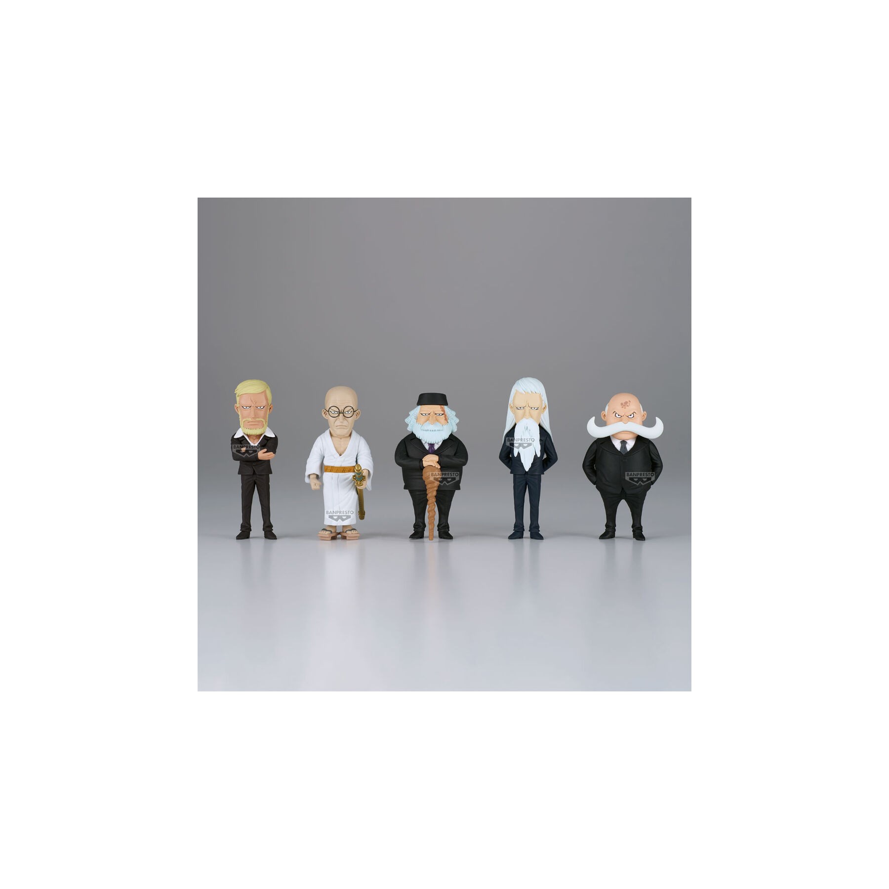 Figura world collectable Five Elders One Piece 7cm
