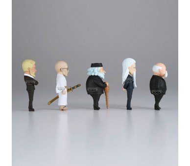 Figura world collectable Five Elders One Piece 7cm