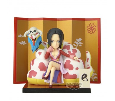 Figura Boa Hancock & Salome World Collectable Special One Piece 6cm