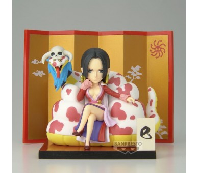 Figura Boa Hancock & Salome World Collectable Special One Piece 6cm