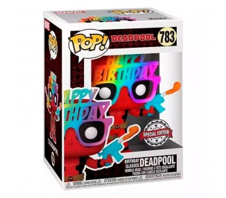 Figura POP Marvel Deadpool 30th Birthday Hat Deadpool Exclusive