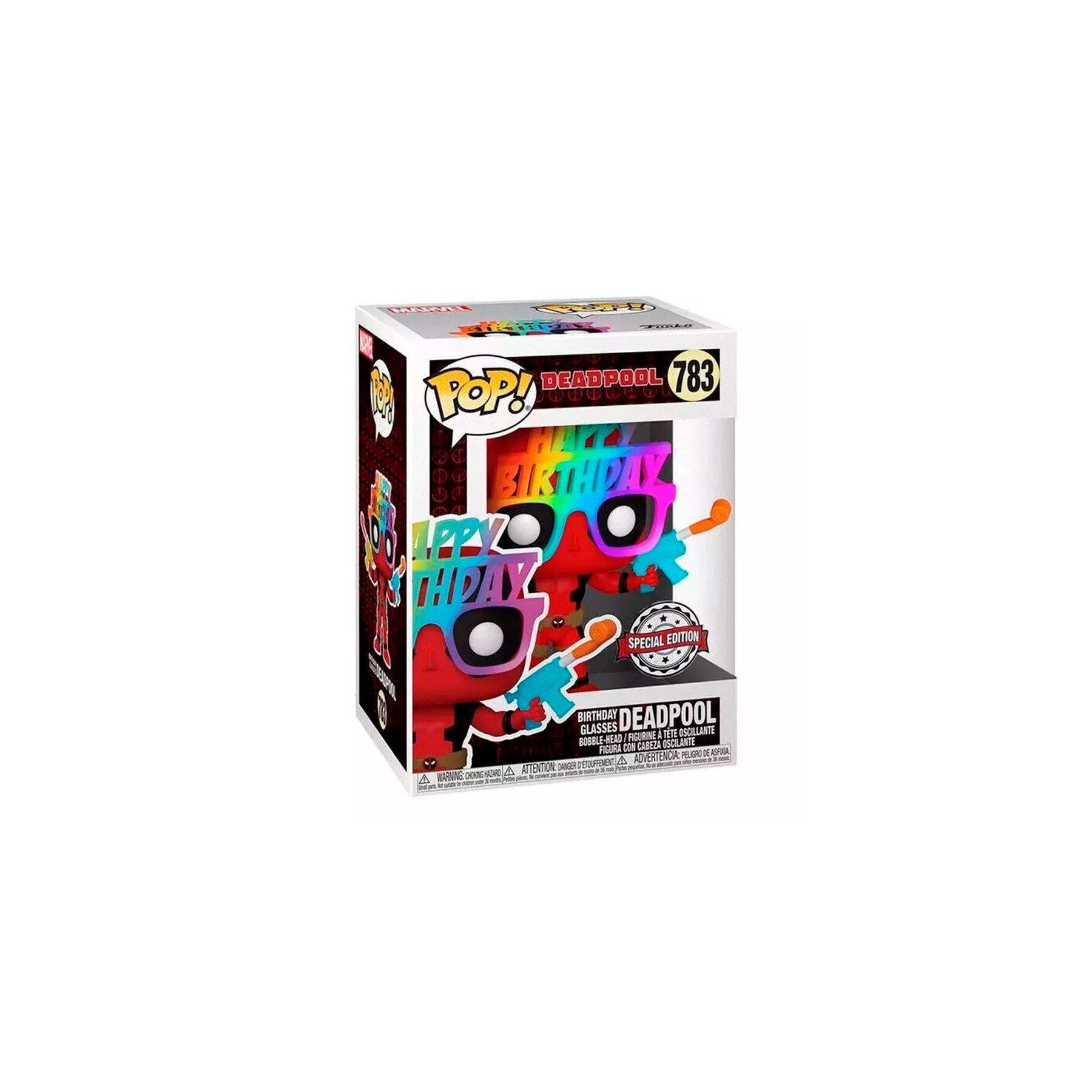 Figura POP Marvel Deadpool 30th Birthday Hat Deadpool Exclusive