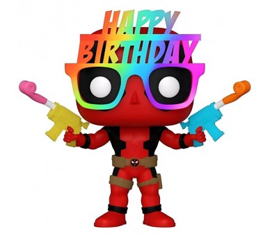Figura POP Marvel Deadpool 30th Birthday Hat Deadpool Exclusive