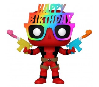 Figura POP Marvel Deadpool 30th Birthday Hat Deadpool Exclusive