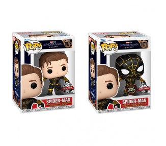 Figura POP Marvel Spider-Man No Way Home Spider-Man Exclusive 5 + 1 Chase