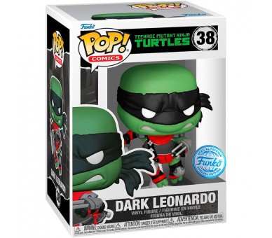 Figura POP Tortugas Ninja Teenage Mutant Dark Leonardo Exclusive