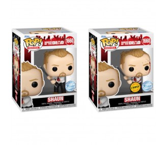Figura POP El Despertar de los Muertos Shaun Exclusive 5 + 1 Chase