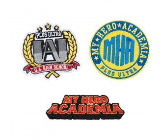 Set 3 parches My Hero Academia