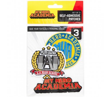 Set 3 parches My Hero Academia