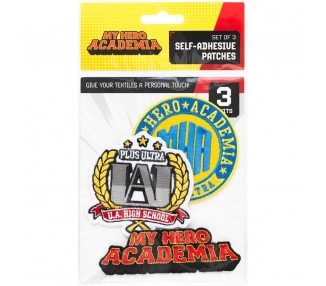 Set 3 parches My Hero Academia