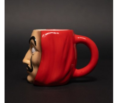 Taza 3D Mascara La Casa de Papel 350ml