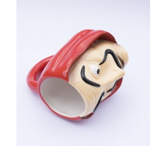 Taza 3D Mascara La Casa de Papel 350ml