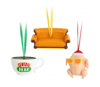 Set 3 Adornos Navidad Friends