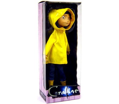 Figura Coraline Rain Coat Los Mundos de Coraline 18cm