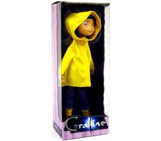 Figura Coraline Rain Coat Los Mundos de Coraline 18cm
