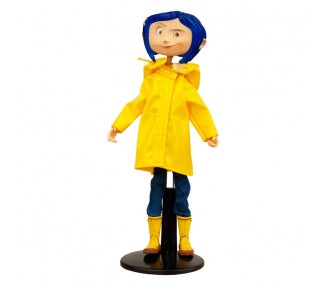 Figura Coraline Rain Coat Los Mundos de Coraline 18cm