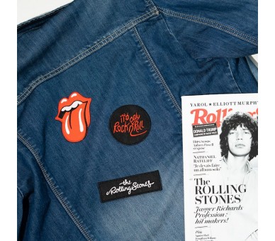 Set 3 parches Rolling Stones