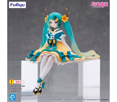 Figura Noodle Stopper Hatsune Miku 2025 Chinese New Year Hatsune Miku 14cm