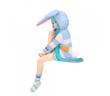 Figura Noodle Stopper Hatsune Miku Rabbit Ear Hood Pajama Hatsune Miku 14cm