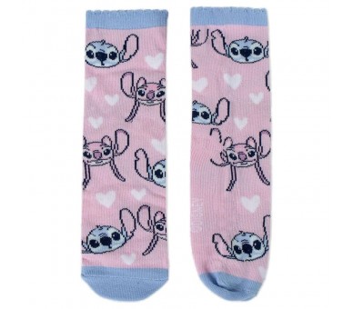 Blister 4 calcetines Stitch Disney surtido