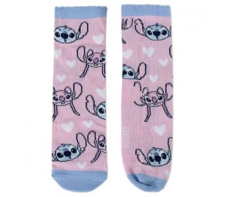 Blister 4 calcetines Stitch Disney surtido