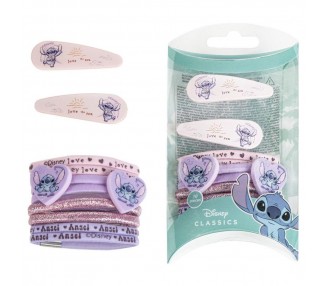 Blister accesorios pelo Stitch Disney