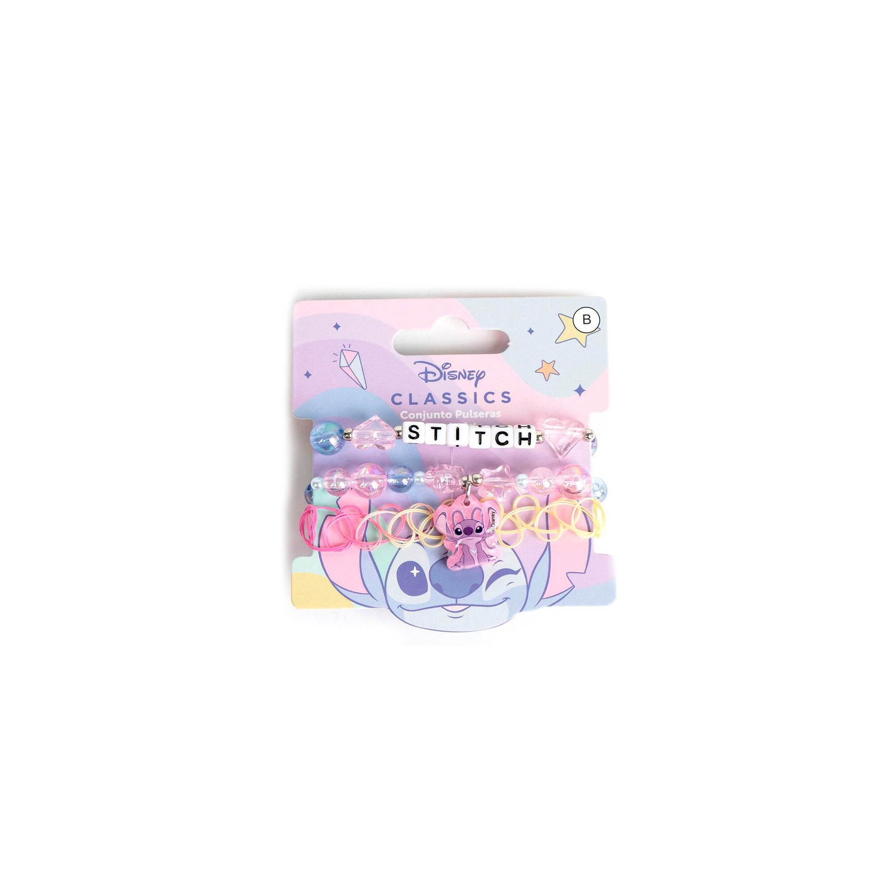 Blister bisuteria Angel & Stitch Disney