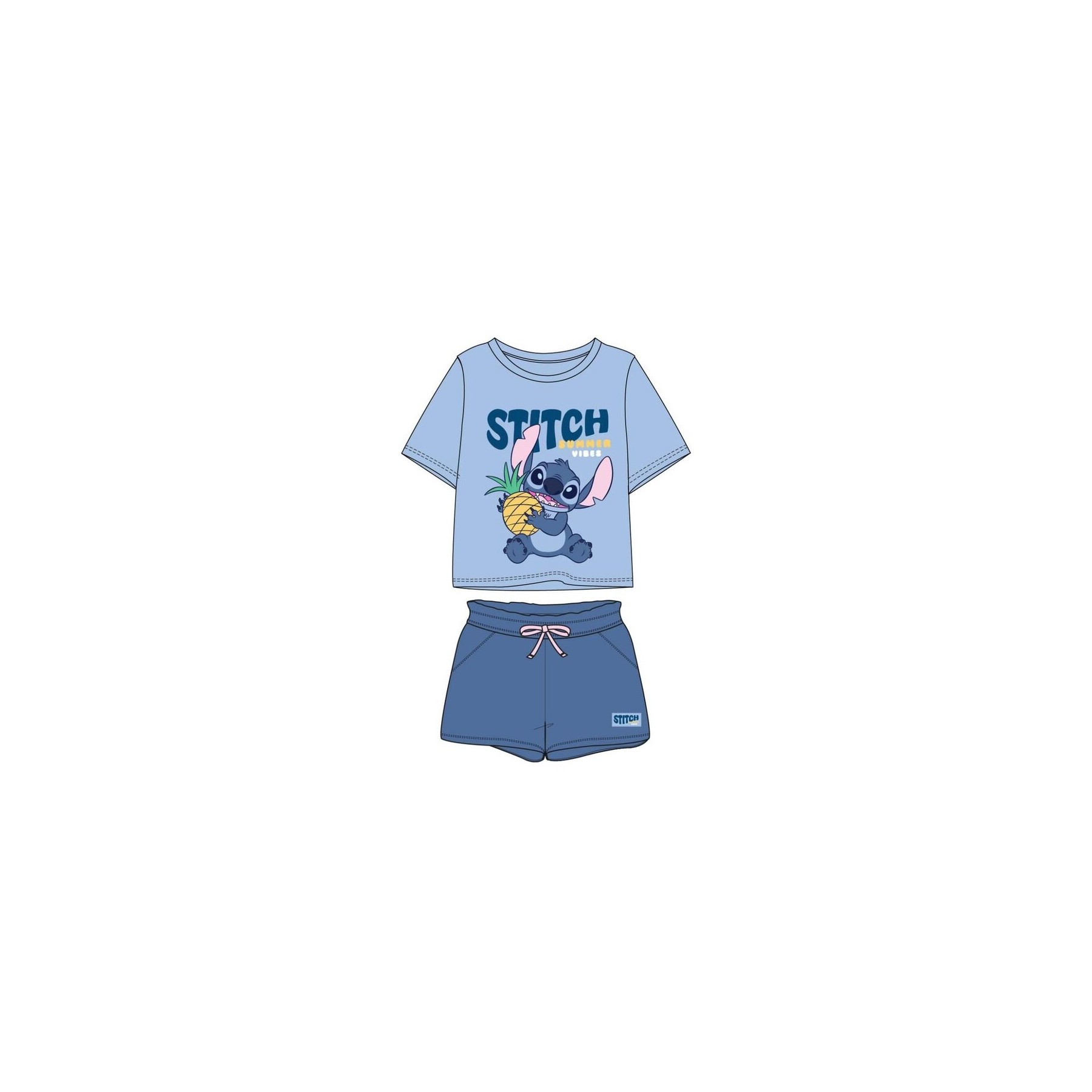 Conjunto Stitch Disney