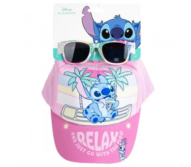 Set gorra + gafas sol Stitch Disney