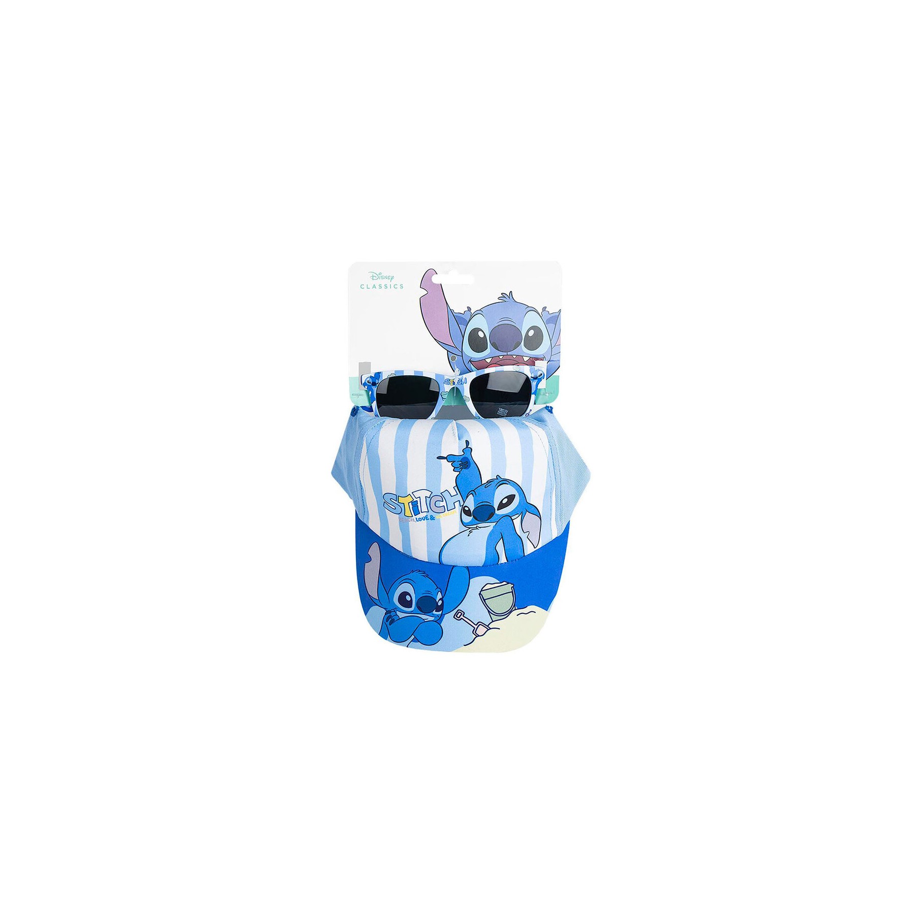 Set gorra + gafas sol Stitch Disney