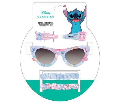 Set belleza + gafas sol Stitch Disney