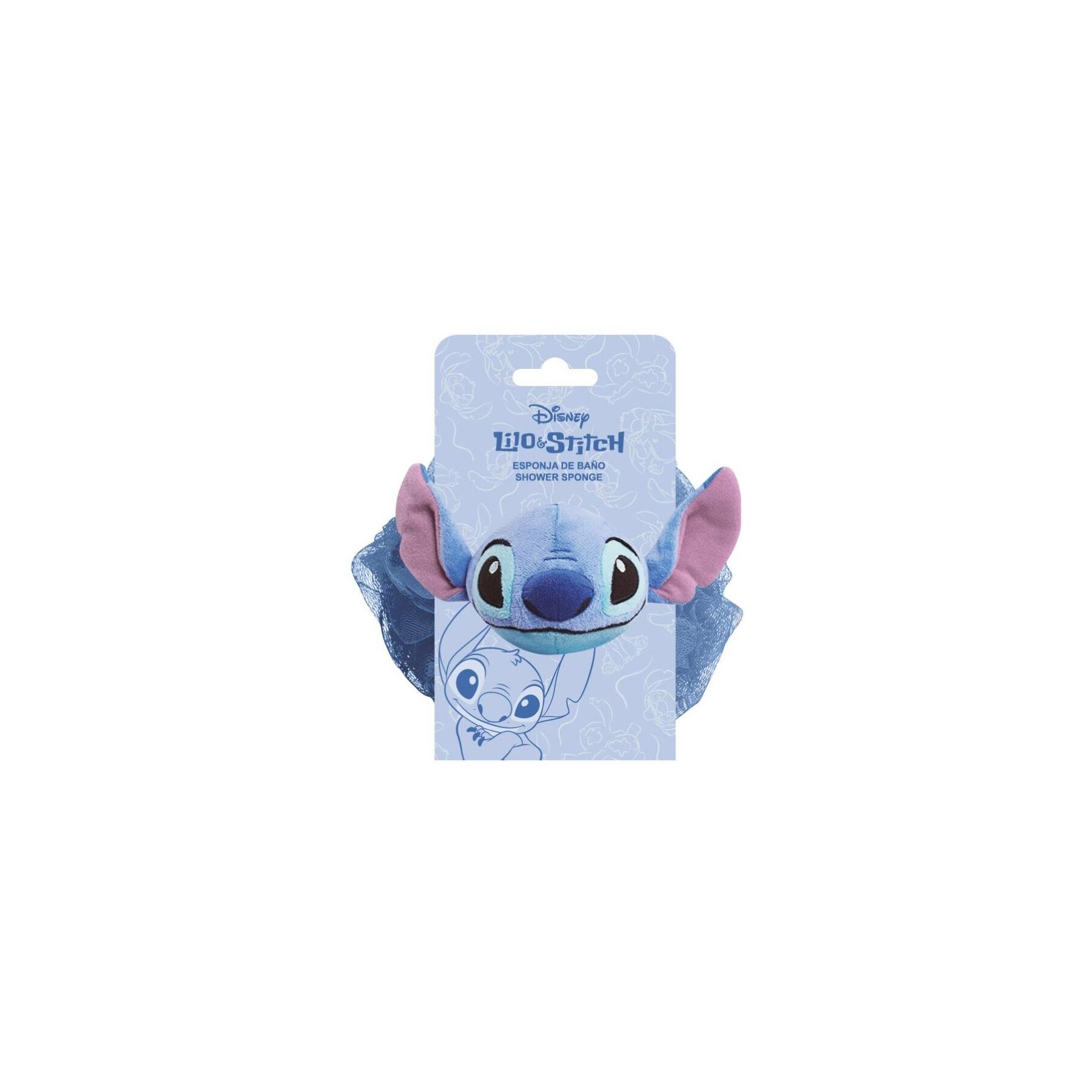 Esponja ducha 3D Stitch Disney