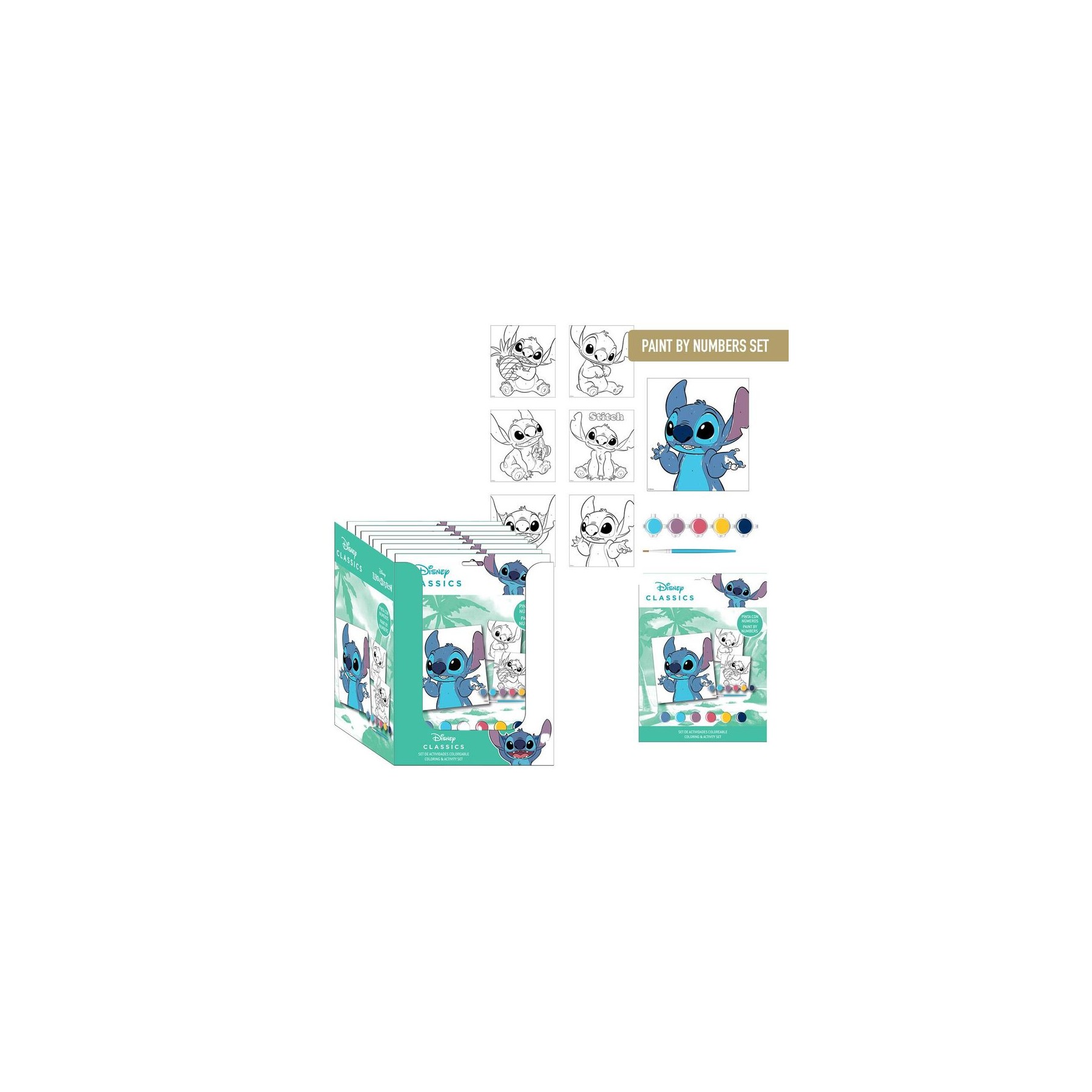 Set papeleria Stitch Disney