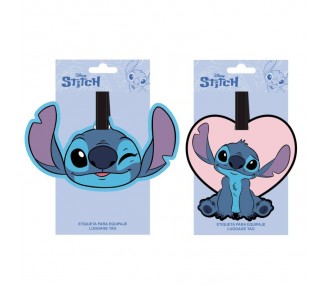Etiqueta viaje Stitch Disney