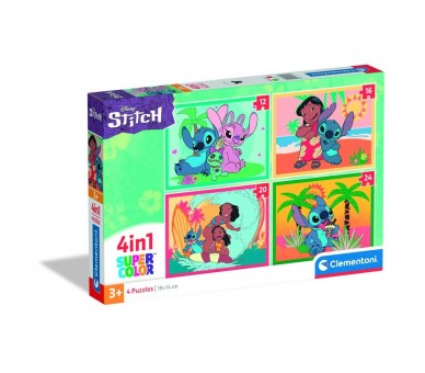 Puzzle Stitch Disney 12+16+20+24pzs