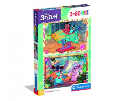 Puzzle Stitch Disney 2x60pzs